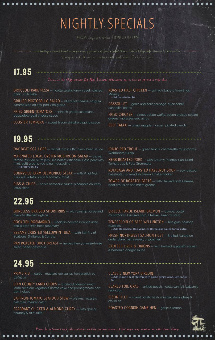 menu design template