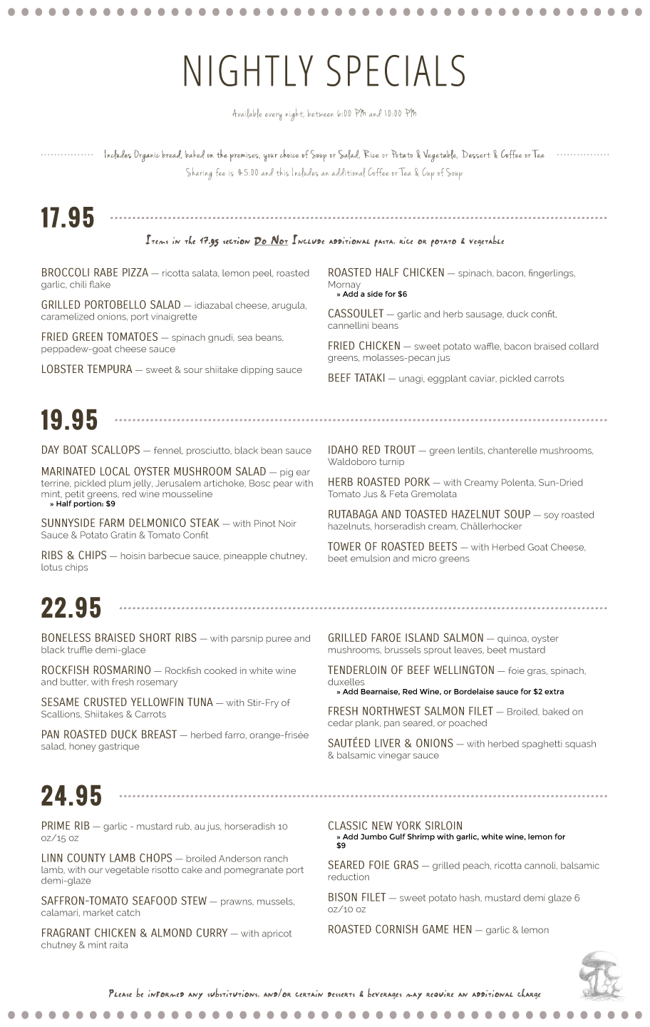 menu design template